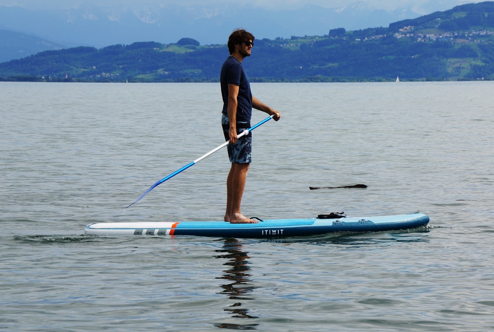 stand up paddle board decathlon test